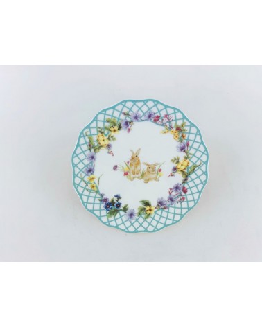 Ceramic upstand with Pasquale decoration "Spring Easter" - Royal Family