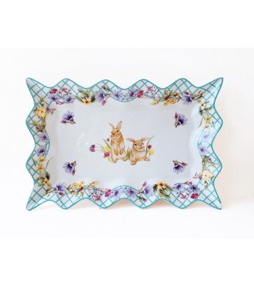 Keramikschale aus Pyrex mit Osterdekoration "Spring Easter" - Royal Family - 