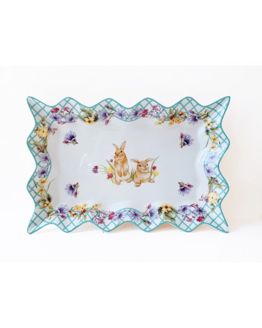 Keramikschale aus Pyrex mit Osterdekoration "Spring Easter" - Royal Family - 