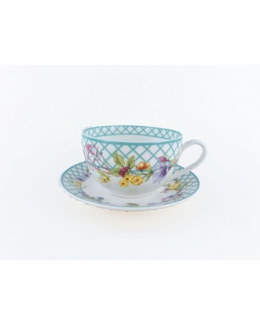 Paire de Tasses à Déjeuner "Printemps de Pâques" - Royal Family - 