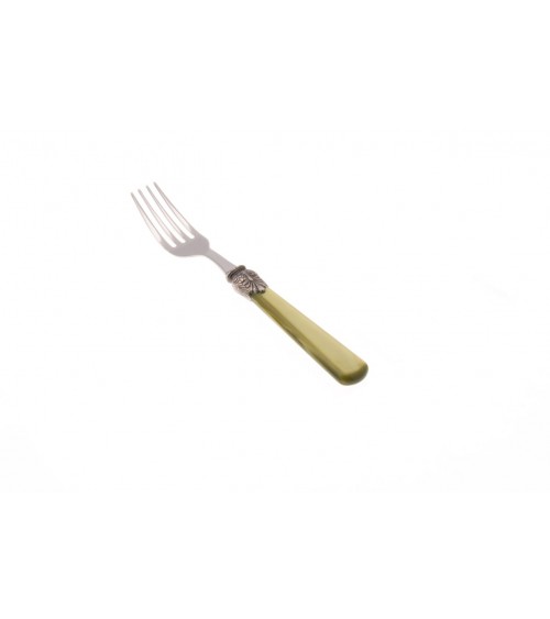 Forchetta Tavola | Elena Posate Madreperlate |Rivadossi Sandro - verde oliva
