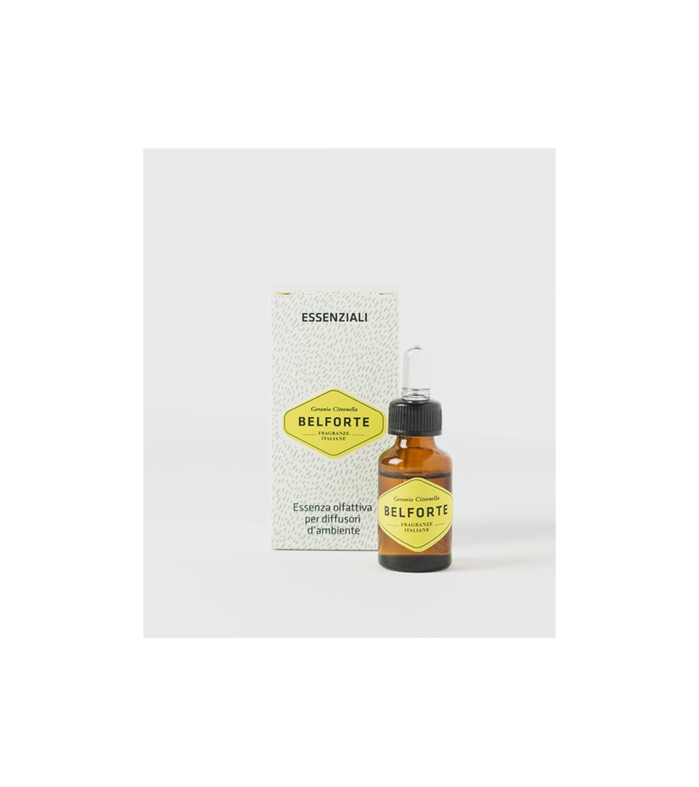 Olio Essenziale Concentrato - Belforte - Fragranza Geranio e Citronella 15 ML - 