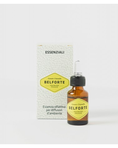 Konzentriertes ätherisches Öl - Belforte - Geranium- und Citronella-Duft 15 ML - 