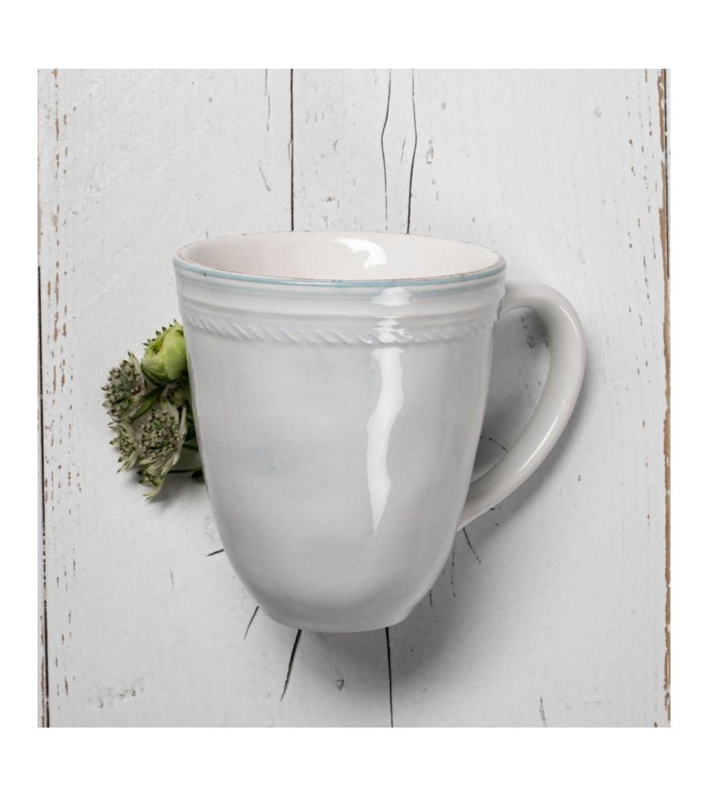 Mug style provençal aux nuances bleues - 