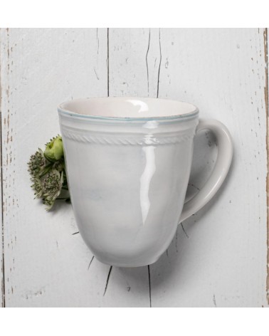 Mug style provençal aux nuances bleues - 