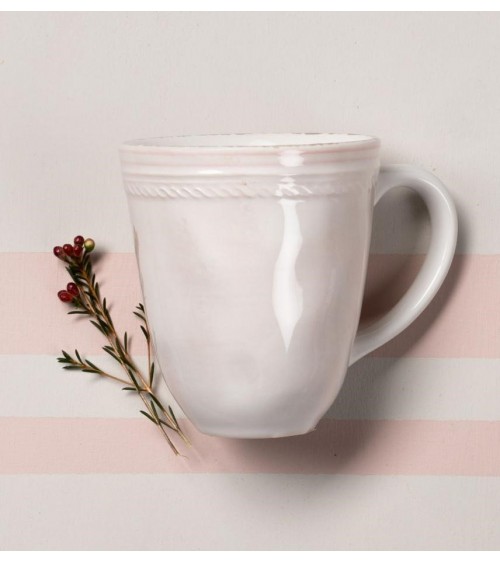 Tasse im provenzalischen Stil mit rosa Farbtönen - 