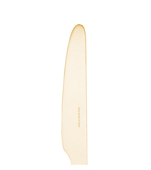 Norma Antico - Posate Acciaio Inox 18/10 Pvd Oro Opaco - 