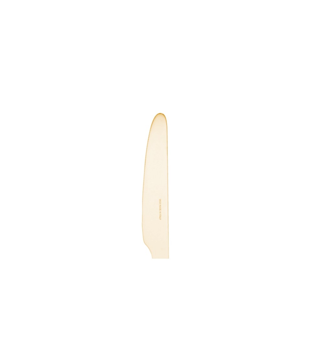 Norma Antico - Posate Acciaio Inox 18/10 Pvd Oro Opaco - 
