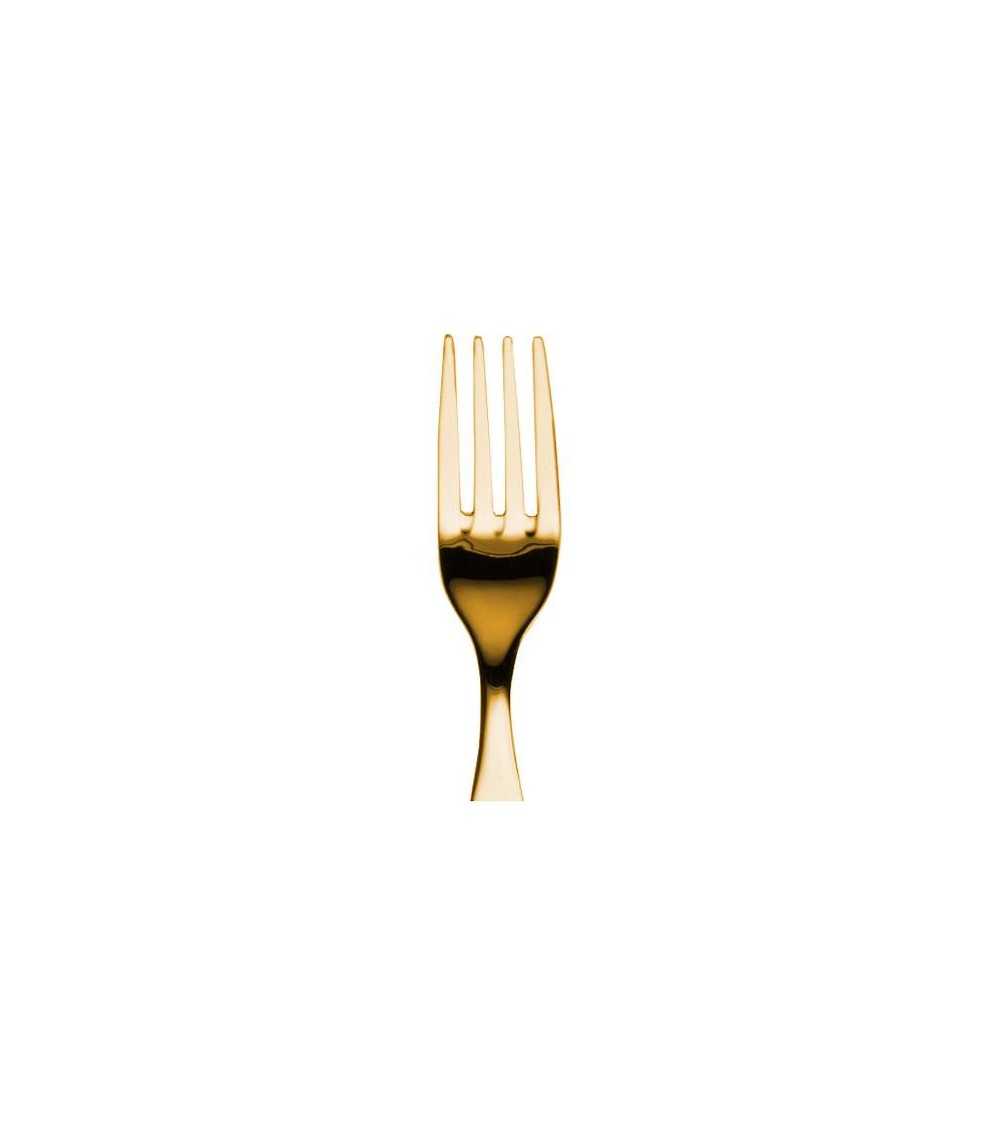 Norma Antico - Posate Acciaio Inox 18/10 Pvd Oro Opaco - 