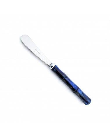 Bamboo Pate' Knife - Rivadossi Sandro - blue