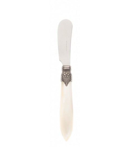 6 Pieces Butter Spreader Set - Laura - Mother of Pearl Handle - Rivadossi Sandro -  - 