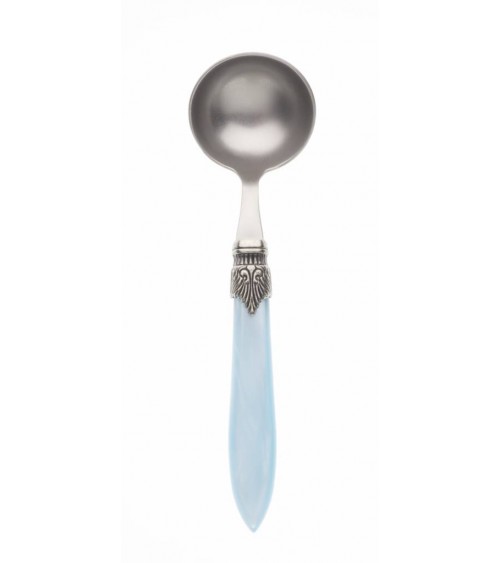 Louche à sauce - Laura - Couverts en nacre Rivadossi - turquoise nacré