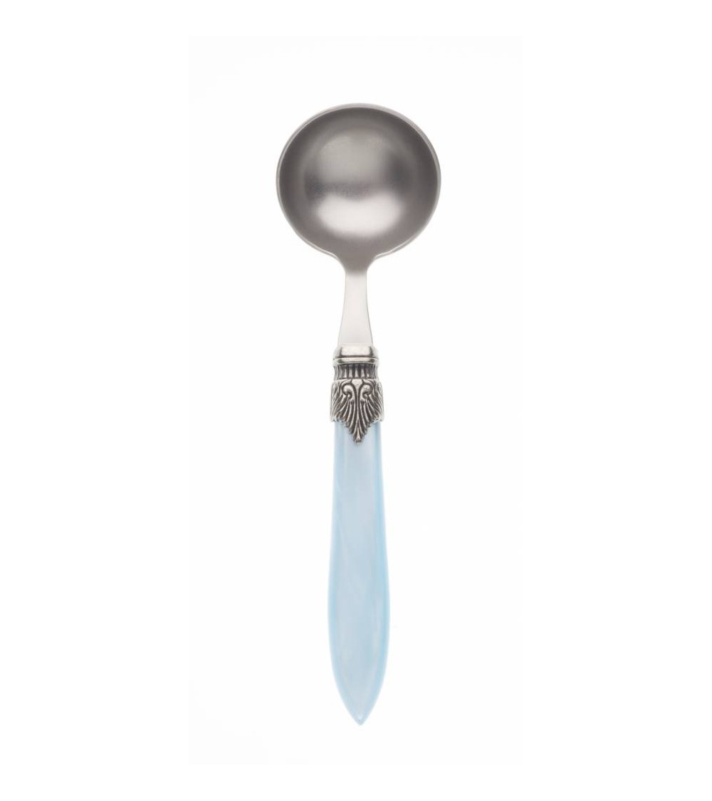 Louche à sauce - Laura - Couverts en nacre Rivadossi - turquoise nacré