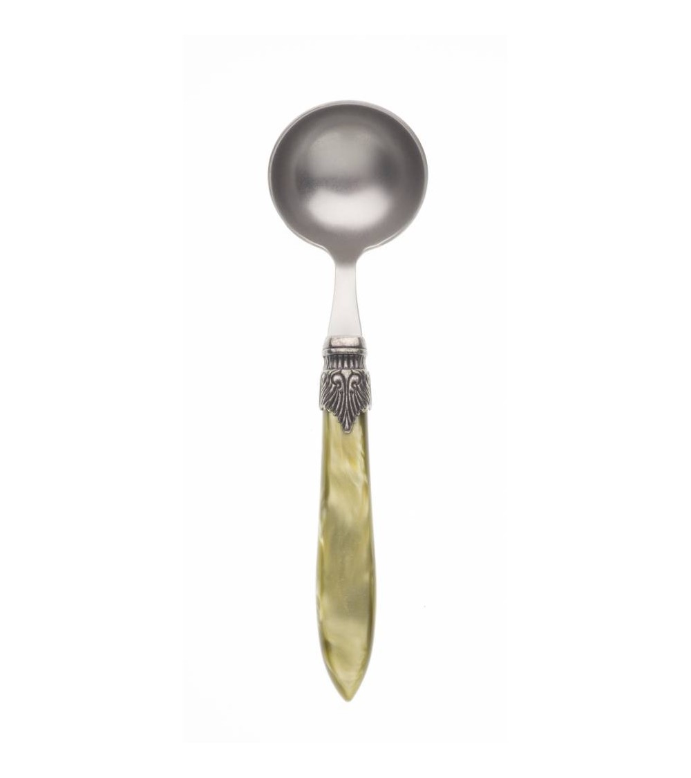 Sauce à la louche - Laura - Padre -Pearl Rivadossi Cutlery - Green d'olive nacré