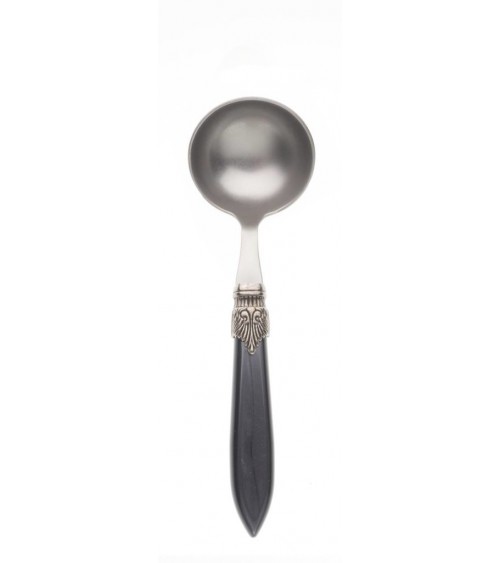 Mestolo Salsa - Laura - Posate Rivadossi Madreperla - nero perlato