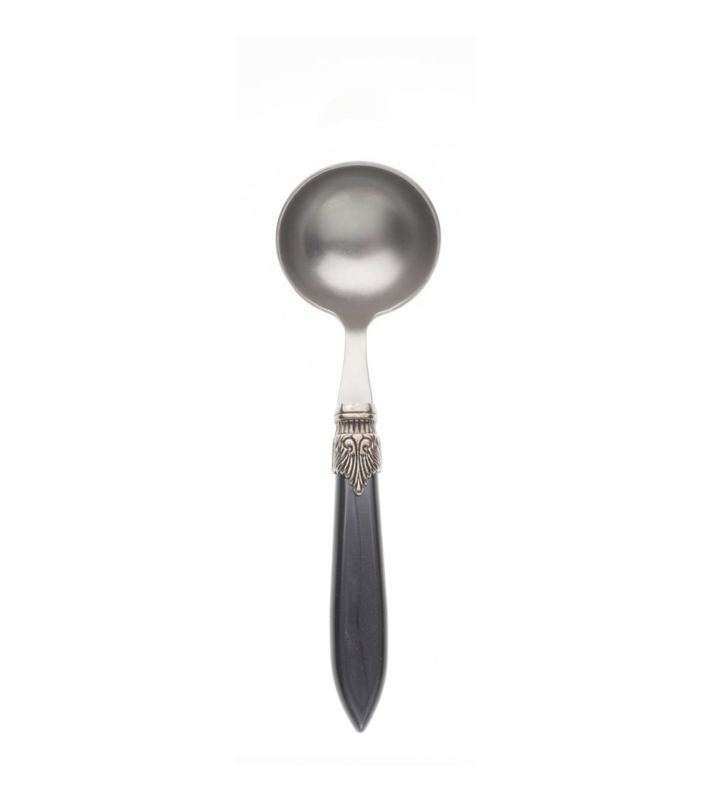 Mestolo Salsa - Laura - Posate Rivadossi Madreperla - nero perlato