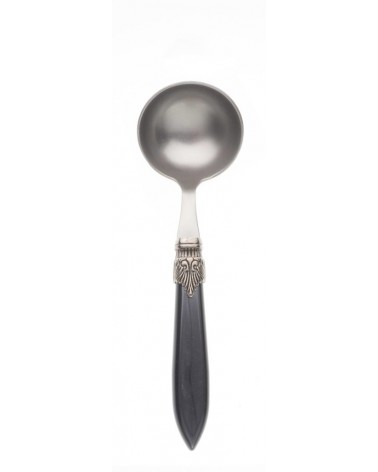 Mestolo Salsa - Laura - Posate Rivadossi Madreperla - nero perlato