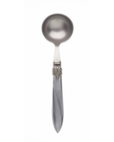 Mestolo Salsa - Laura - Posate Rivadossi Madreperla - grigio perla