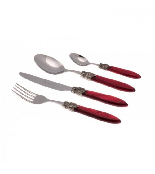 Set 4pcs Couverts de Table Nacre Colorée Rivadossi - Laura - 