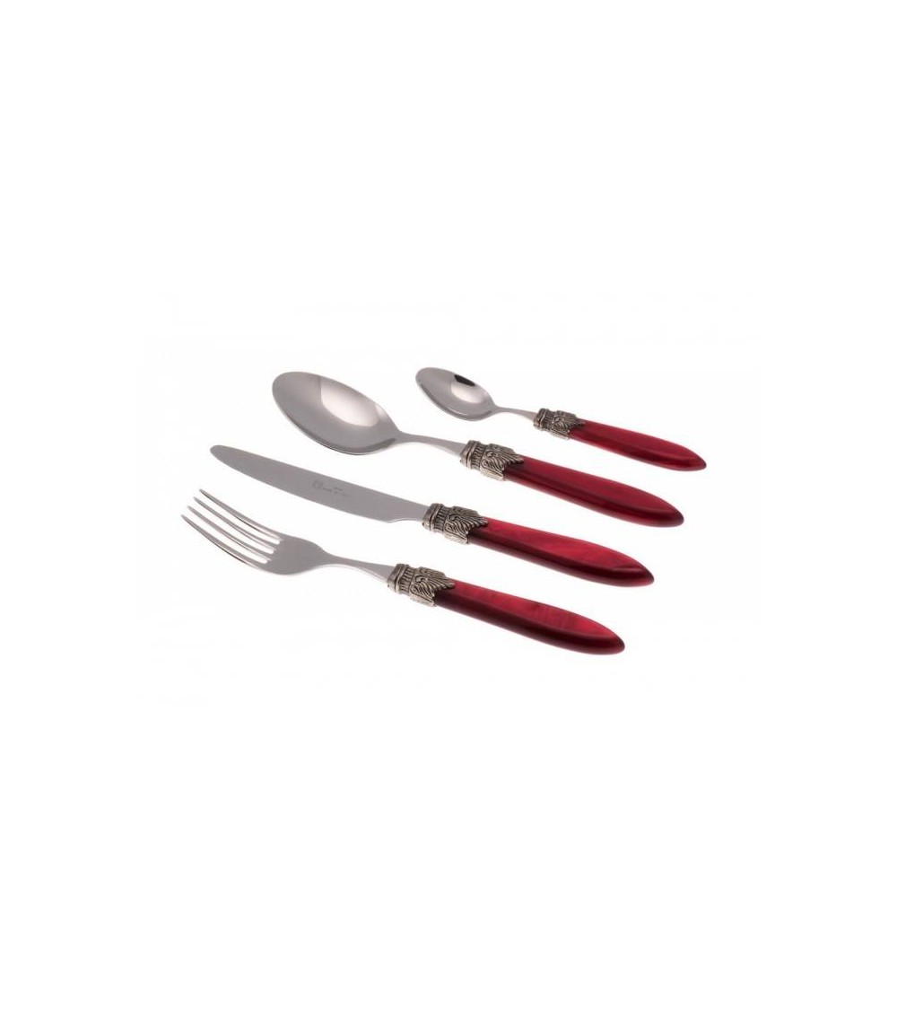 Set 4pcs Couverts de Table Nacre Colorée Rivadossi - Laura - 
