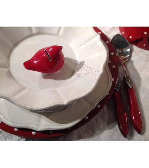 Set 4pcs Couverts de Table Nacre Colorée Rivadossi - Laura - 