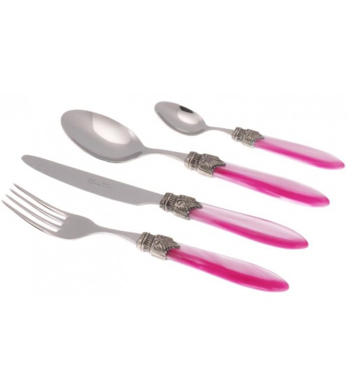 Set 4pcs Couverts de Table Nacre Colorée Rivadossi - Laura - 