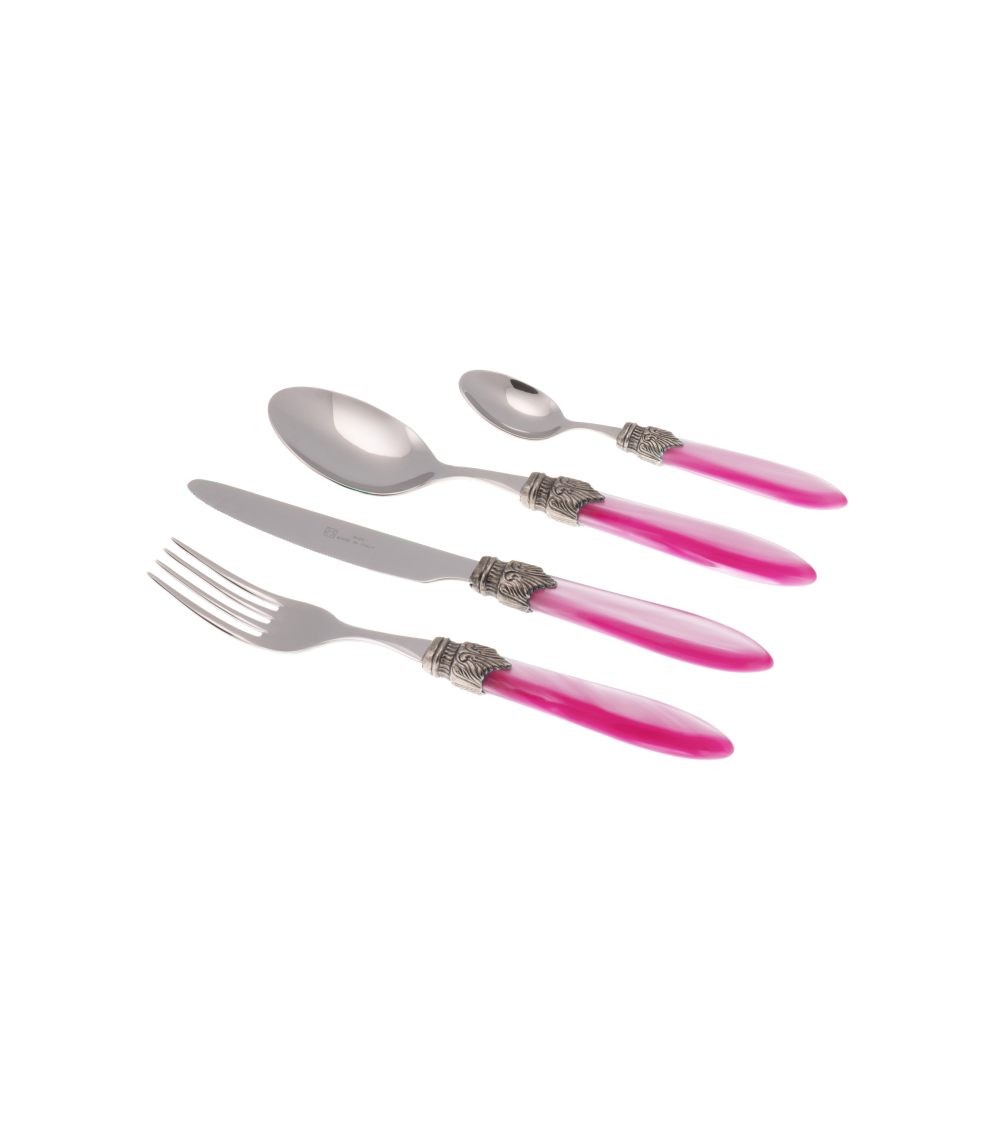 Set 4pz Posto Tavola Posate Colorate Madreperla Rivadossi - Laura - 