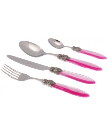 Set 4pz Posto Tavola Posate Colorate Madreperla Rivadossi - Laura - 