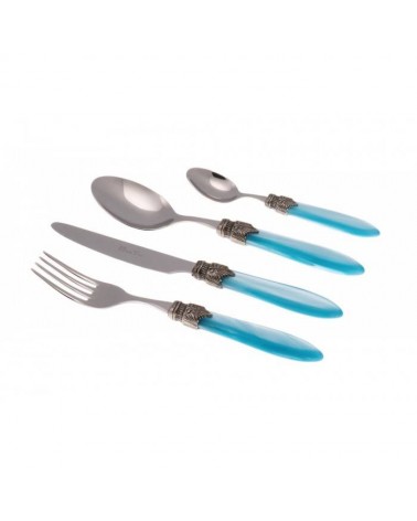 Set 4pz Posto Tavola Posate Colorate Madreperla Rivadossi - Laura - 