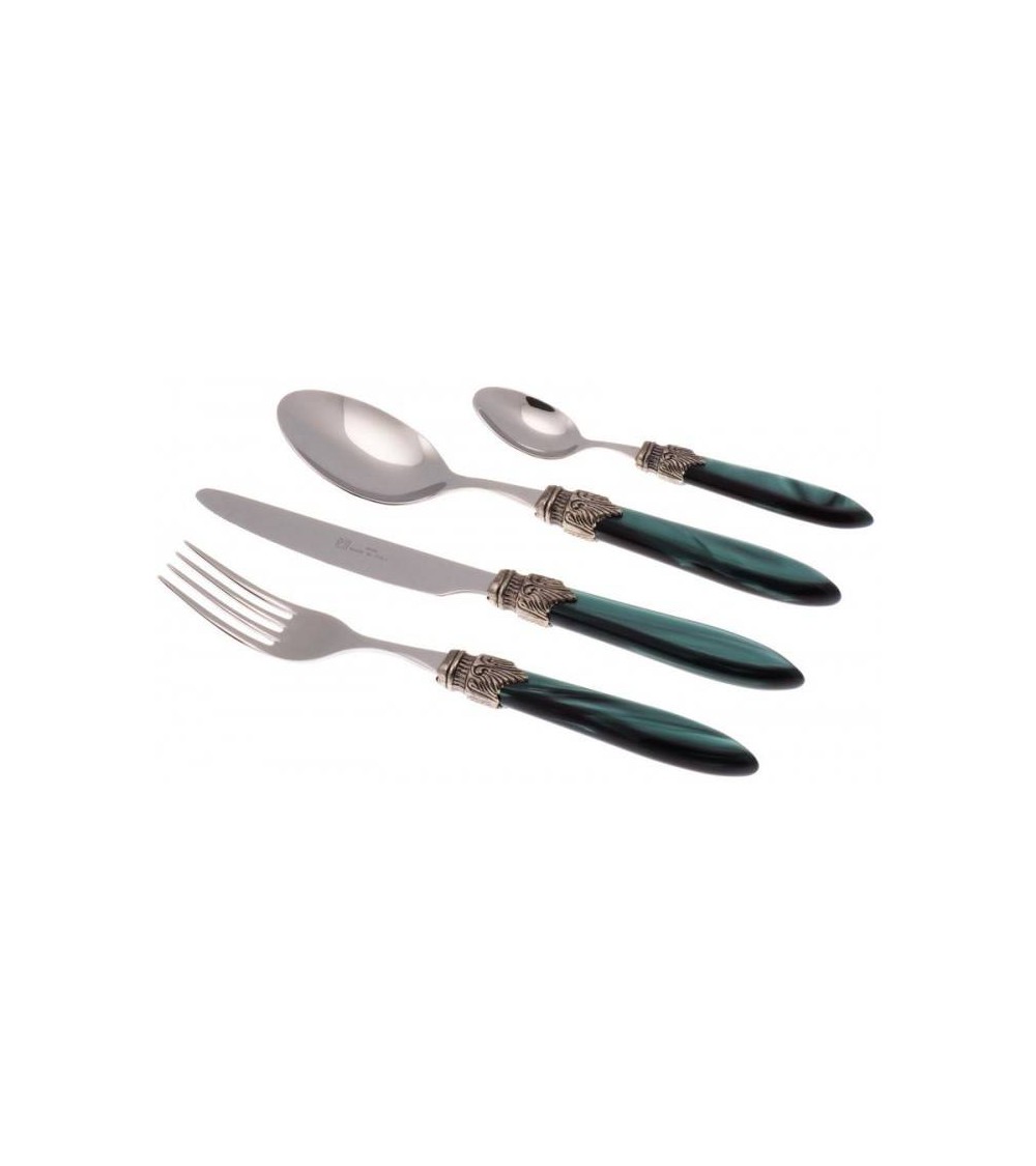 Set 4pcs Couverts de Table Nacre Colorée Rivadossi - Laura - 