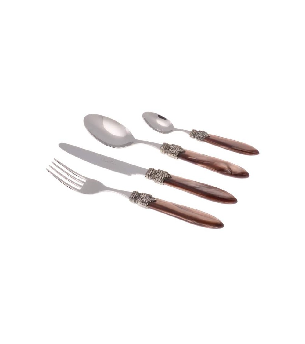 Set 4pz Posto Tavola Posate Colorate Madreperla Rivadossi - Laura - 