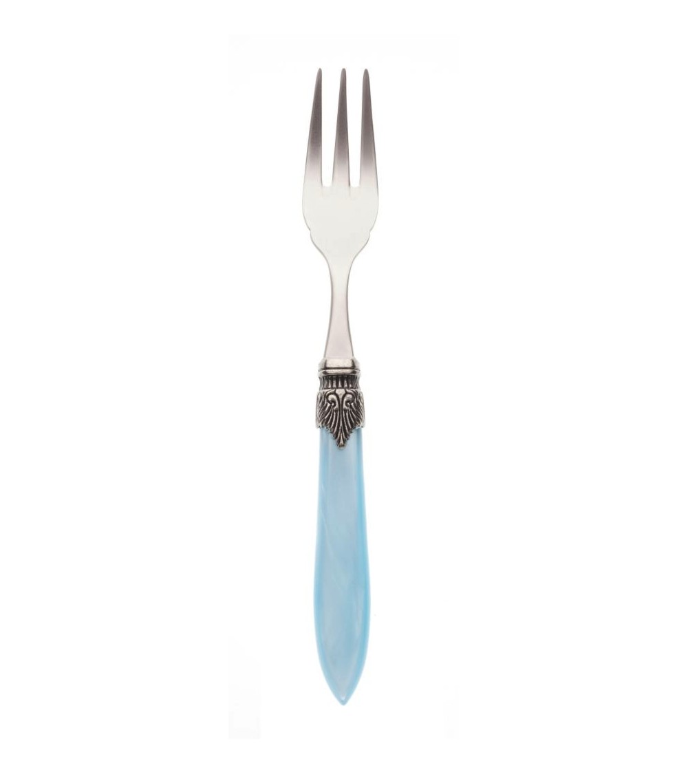 Set mit 6 Fischgabeln – Laura – Perlmuttgriff – Rivadossi Sandro - 