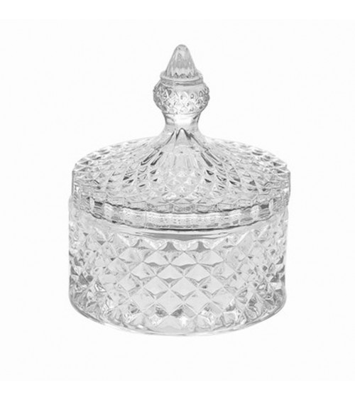 Favour Bohemia Glasbox mit Deckel H 12,50 -