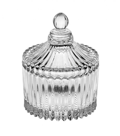 Favor Jewelery Box Glass H 9 cm -  - 