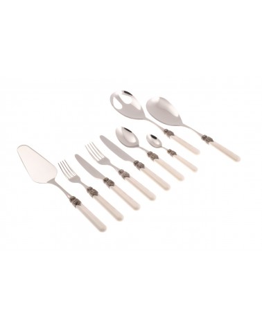 Rivadossi Farbiges Besteckset 75-teilig - Vintage - 