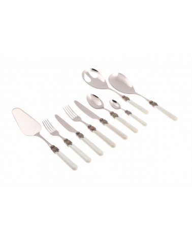 Rivadossi Farbiges Besteckset 75-teilig - Vintage - 