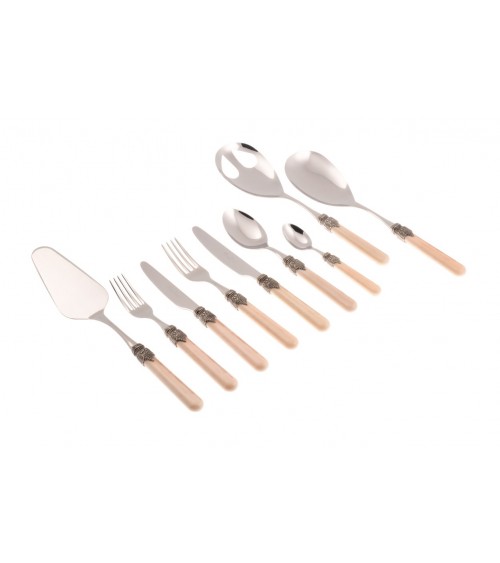 Rivadossi Farbiges Besteckset 75-teilig - Vintage - 