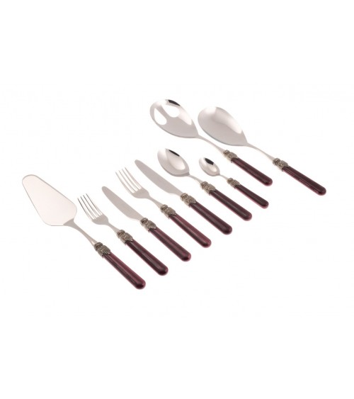 Rivadossi Colored Cutlery Set 75 Pieces - Vintage -  - 