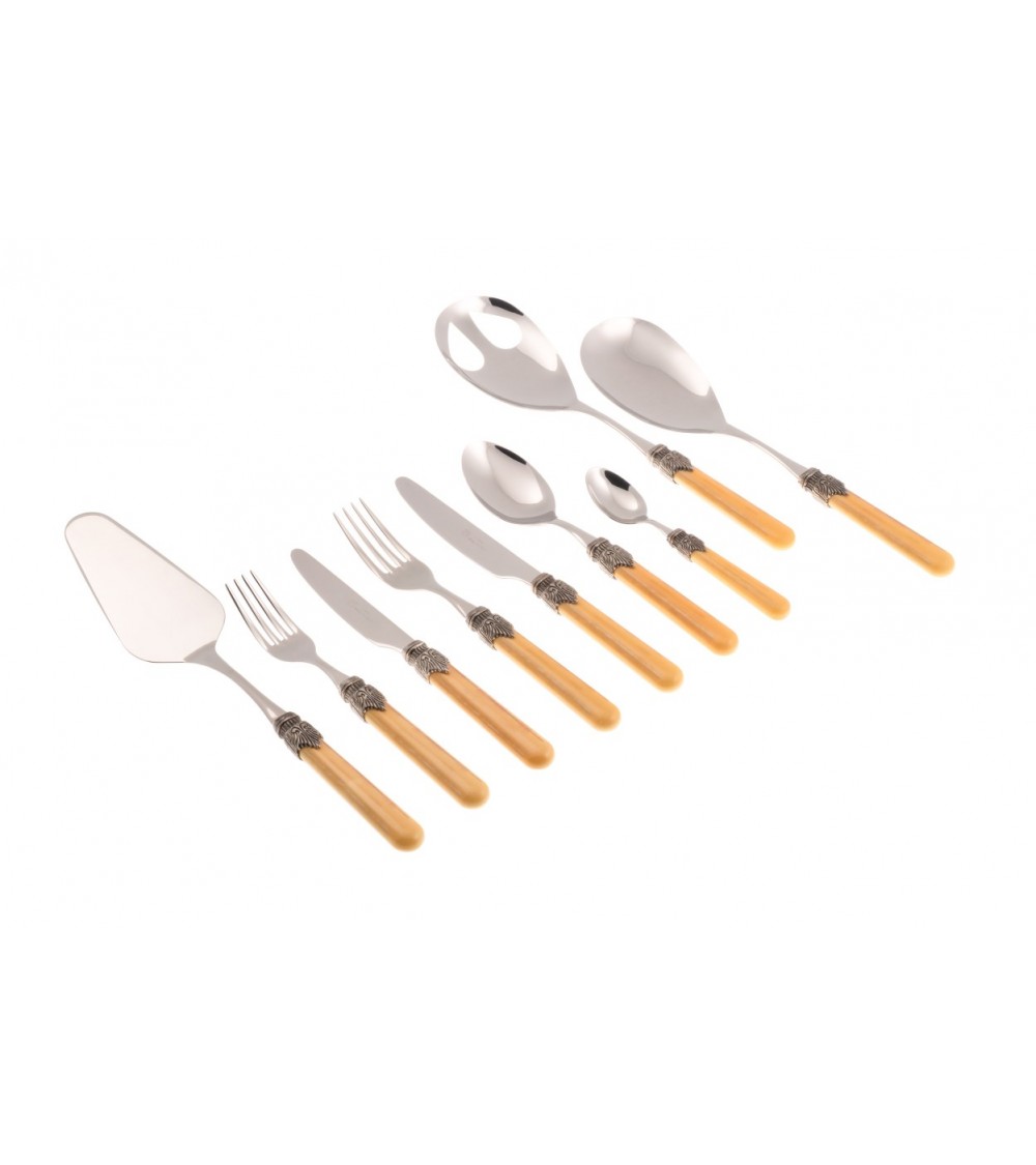 Rivadossi Farbiges Besteckset 75-teilig - Vintage - 