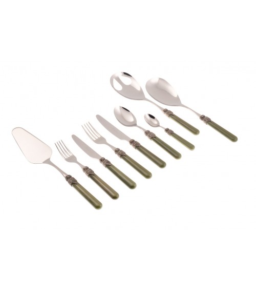 Rivadossi Colored Cutlery Set 75 Pieces - Vintage -  - 