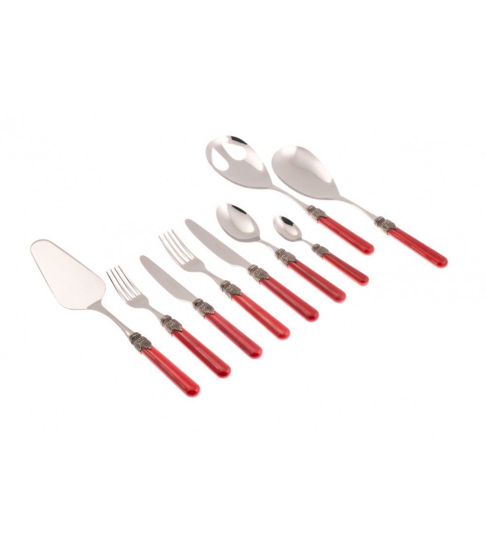 Rivadossi Farbiges Besteckset 75-teilig - Vintage - 