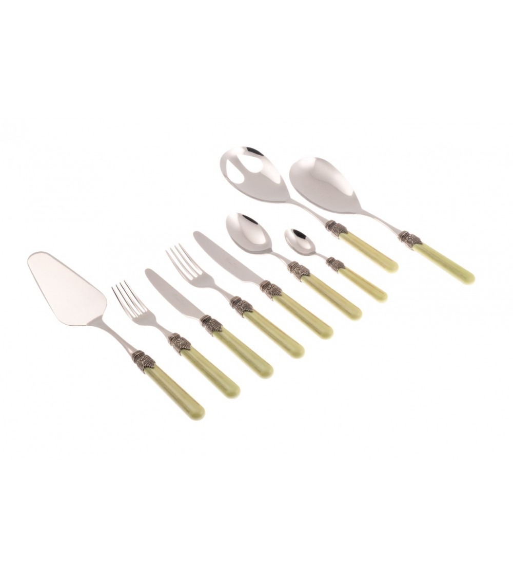 Rivadossi Farbiges Besteckset 75-teilig - Vintage - 