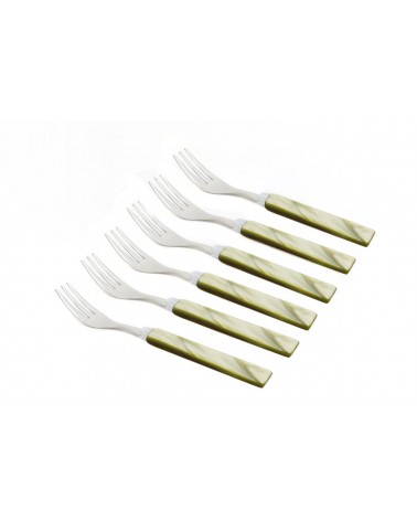 Posate Moderne Madreperlate Glam Forchetta da Dolce - Rivadossi Sandro - 