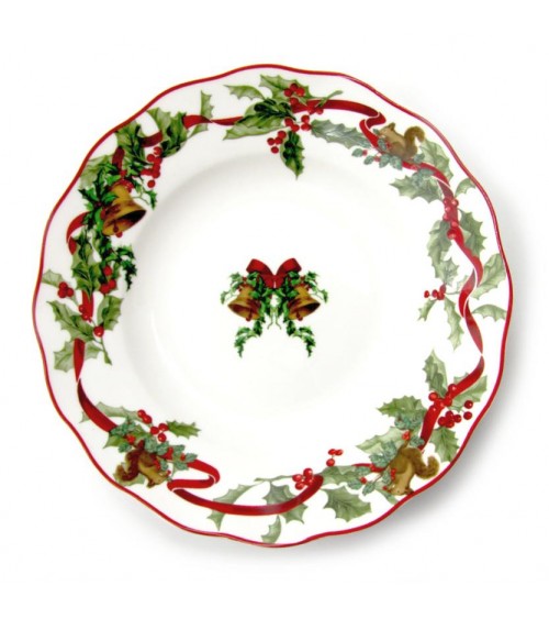 Service de table en porcelaine "Christmas Carol" 18 pièces - Royal Family - 