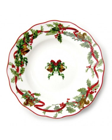 "Christmas Carol" Porcelain Dinner Set 18 Pieces - Royal Family -  - 