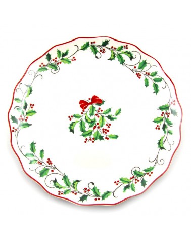 18 Piece Porcelain Dinner Set "Christmas" - Royal Family -  - 