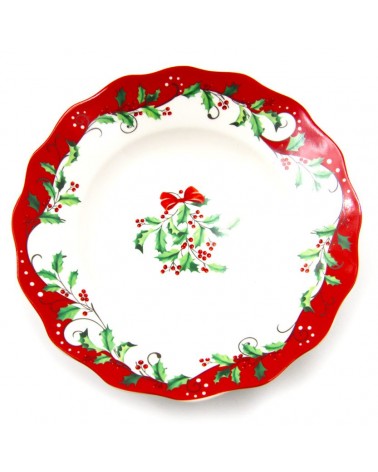 18 Piece Porcelain Dinner Set "Christmas" - Royal Family -  - 