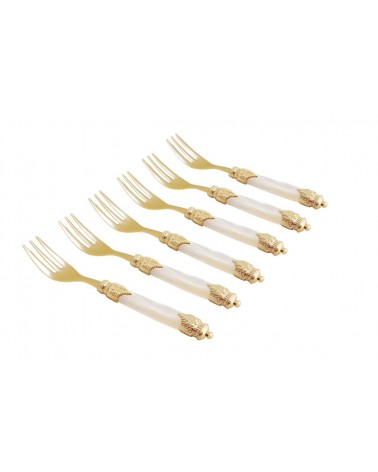 Coutellerie de Luxe Sweet Arianna Fourchettes Or - Rivadossi Sandro - 