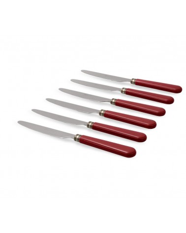 Set 6-teiliges Mistral Tafelmesser - Modernes Besteck - Rivadossi Sandro - 