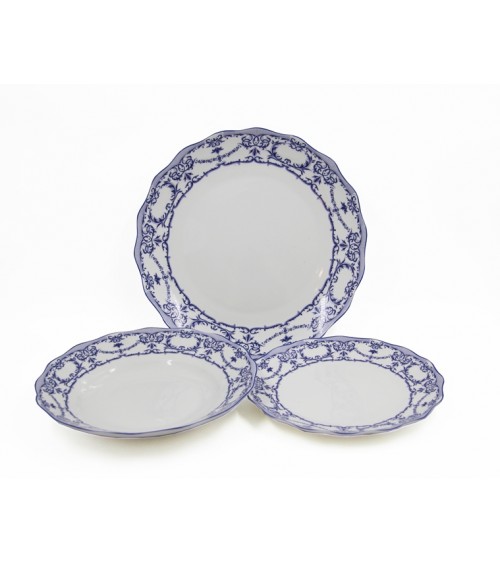 Service de vaisselle en porcelaine 18 pièces "New Provenza" - Royal Family - 